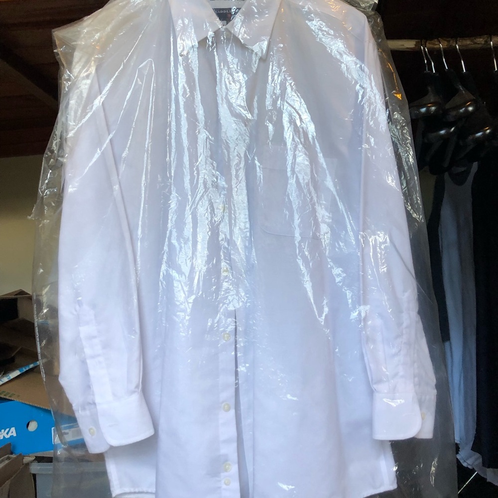 Saddlebred Easy Care Oxford Long Sleeve Button up Shirt